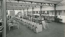 Internal view of the plant: Headop assembly line.